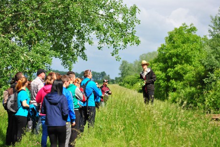 1. zastávka - Sútok Ondavy a Tople